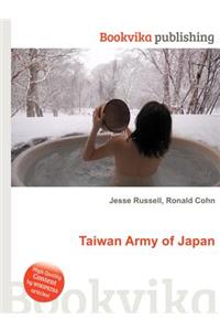 Taiwan Army of Japan