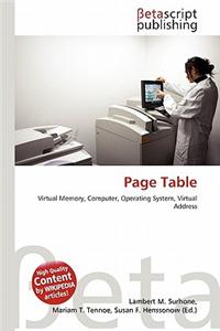 Page Table