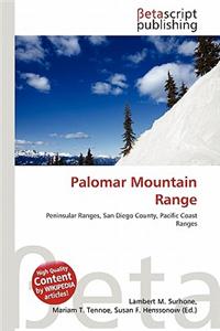 Palomar Mountain Range