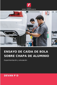 Ensayo de Caída de Bola Sobre Chapa de Aluminio