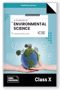 Oswal Environmental Science: Textbook for ICSE Class 10 : By Manasa Sampat Hegde, Latest Edition