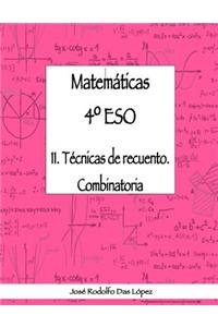 Matemáticas 4° ESO - 11. Técnicas de recuento. Combinatoria