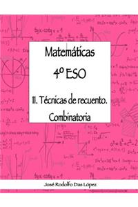 Matemáticas 4° ESO - 11. Técnicas de recuento. Combinatoria