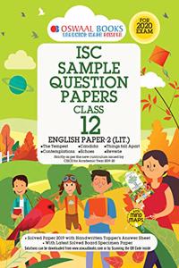 Oswaal ISC Sample Question Papers Class 12 English Papers 2 Literature Book (For 2020 Exam)