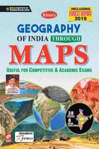 Geography of India Through Map (Eng)