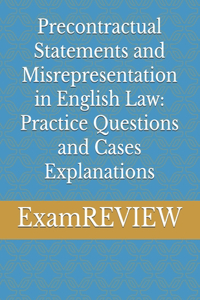 Precontractual Statements and Misrepresentation in English Law