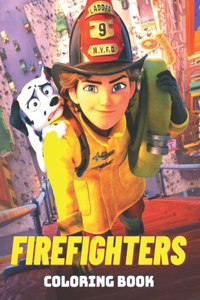 Firefighters Coloring Book