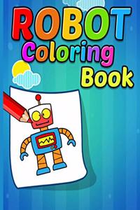 Robot Coloring Book