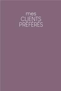 Mes clients préférés
