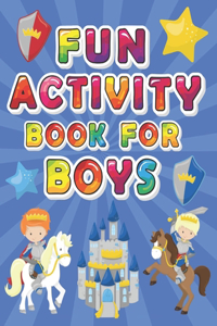 Fun Activity Book For Boys