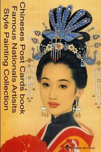 Chineses Post Cards book - Famous Nationals Artisits Style Painting Collection
