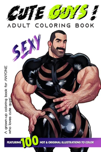 Cute Guys ! Coloring Book