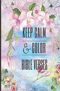 Keep Calm & Color in Bible Verses