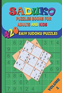 Saduko Puzzle Books for Adults and Kids