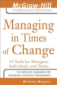 Managing in Times of Change