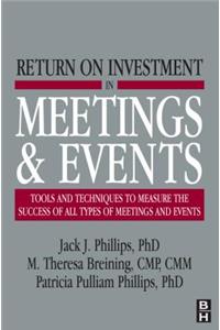 Return on Investment in Meetings and Events