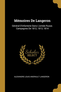 Mémoires De Langeron