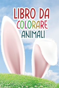 Libro da colorare animali