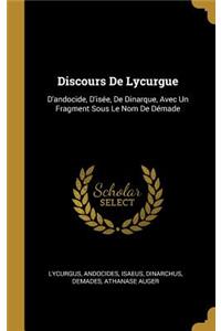 Discours De Lycurgue