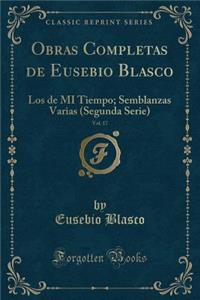 Obras Completas de Eusebio Blasco, Vol. 17