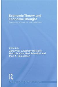 Economic Theory and Economic Thought