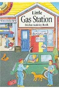 Little Gas Station Sticker Activity Book