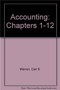 Accounting: Chapters 1-12