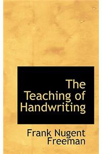 The Teaching of Handwriting