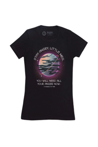 Wrinkle in Time: Stay Angry, Little Meg Women's Crew T-Shirt Medium