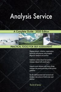 Analysis Service A Complete Guide - 2020 Edition