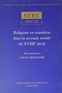 Religions en transition dans la seconde moitie du XVIIIe siecle