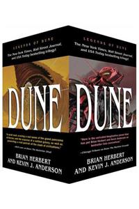 Dune Boxed Mass Market Paperback Set #1: The Butlerian Jihad, the Machine Crusade, the Battle of Corrin