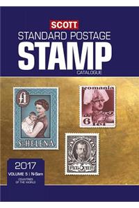 Scott 2017 Standard Postage Stamp Caatalogue, Volume 5