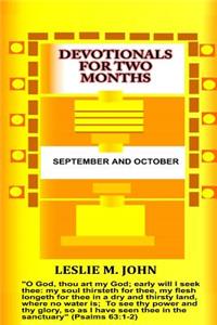 Devotionals for Two Months