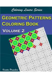 Geometric Patterns Coloring Book Volume 2