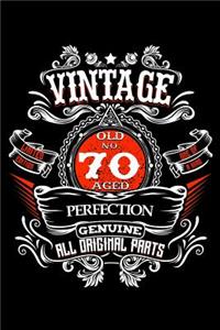 Vintage Old No 70 Aged Perfection Genuine All Original Parts