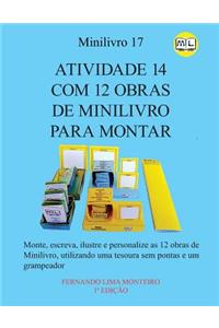 Atividade 14 Com 12 Obras de Minilivro Para Montar