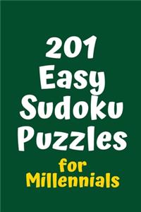 201 Easy Sudoku Puzzles for Millennials