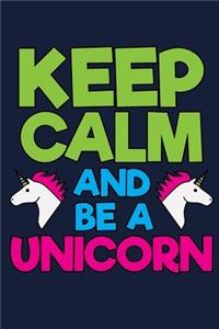 Keep Calm And Be A Unicorn