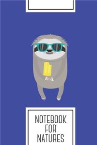 Notebook for Natures