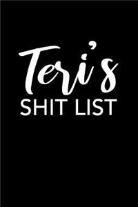 Teri's Shit List