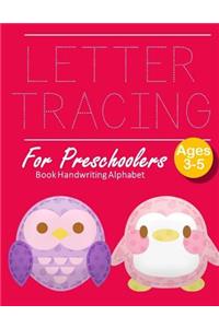 Letter Tracing Book Handwriting Alphabet for Preschoolers