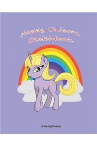 Happy Unicorn Sketchbook