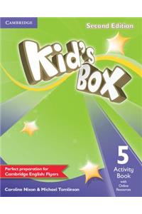 Kid's Box Level 5 Activity Book with Online Resources