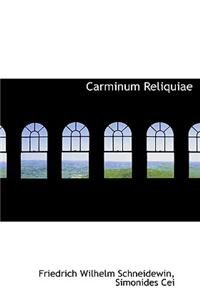 Carminum Reliquiae
