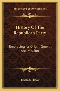 History Of The Republican Party