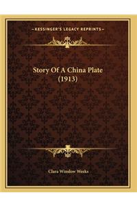 Story Of A China Plate (1913)