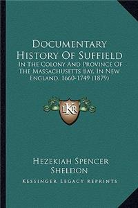 Documentary History Of Suffield