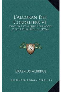 L'Alcoran Des Cordeliers V1