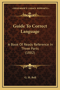 Guide To Correct Language